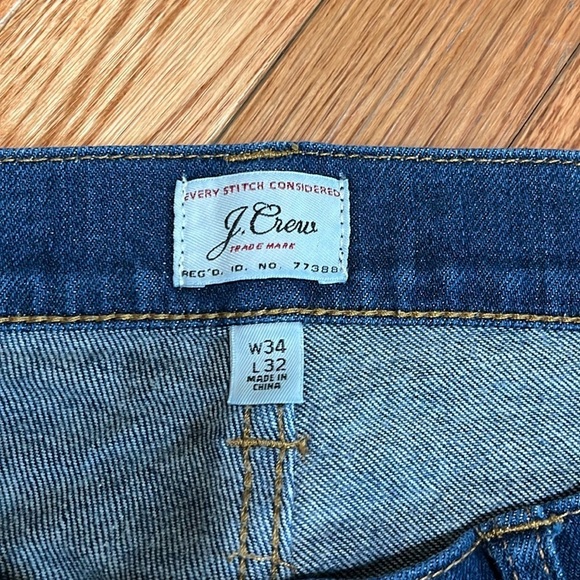 J. Crew Men's Straight Jeans - Dark Blue - Picture 6 of 10